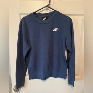 Nike crew neck blue size small